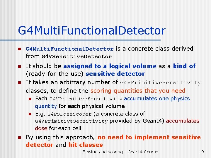 G 4 Multi. Functional. Detector n G 4 Multi. Functional. Detector is a concrete