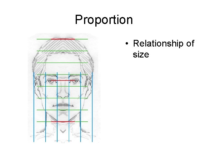 Proportion • Relationship of size 