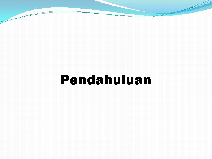 Pendahuluan 