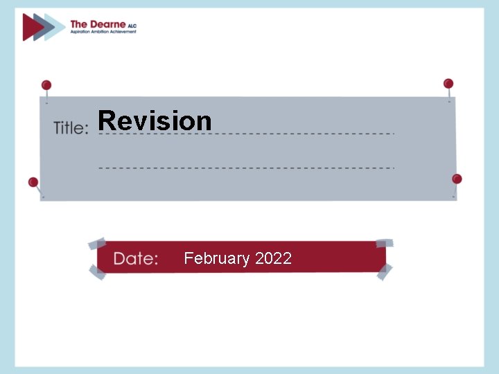 Revision February 2022 