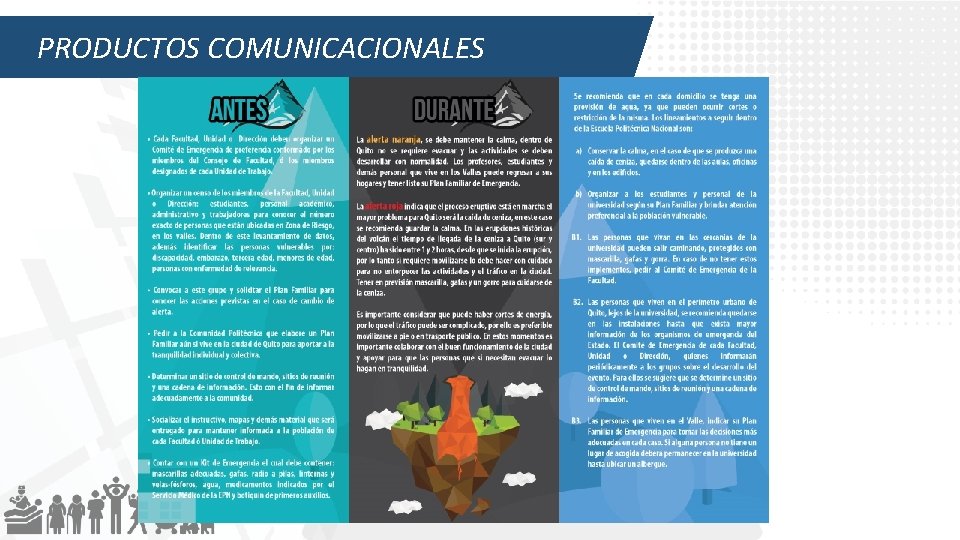 PRODUCTOS COMUNICACIONALES 