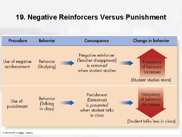 19. Negative Reinforcers Versus Punishment 
