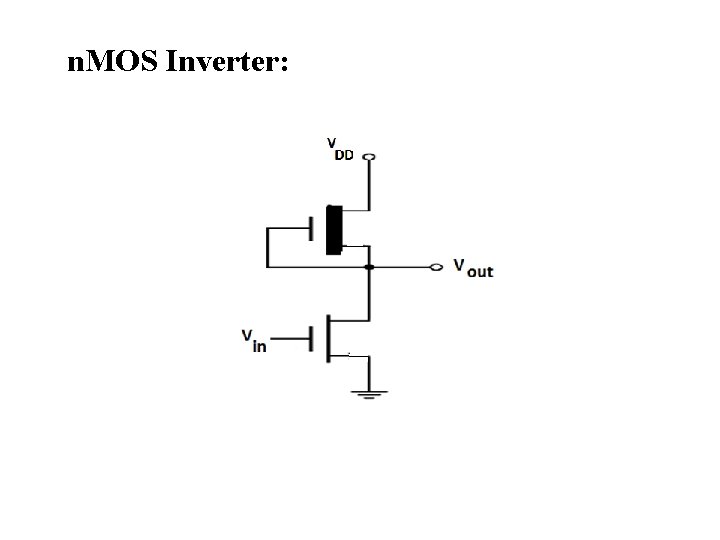 n. MOS Inverter: 