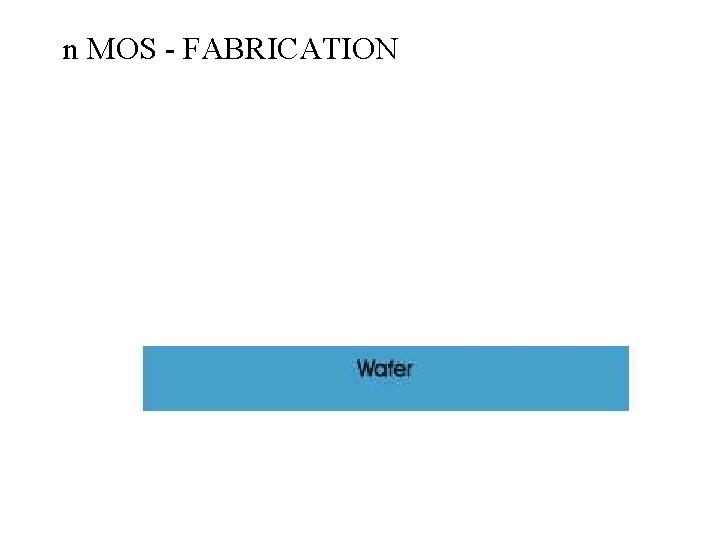 n MOS - FABRICATION 