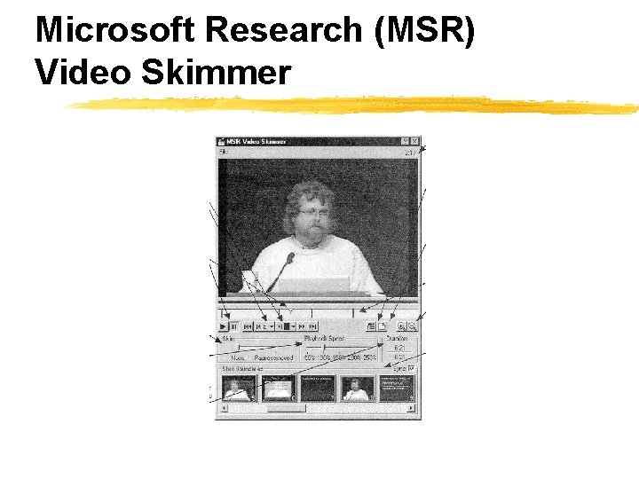 Microsoft Research (MSR) Video Skimmer 