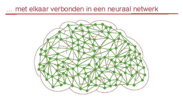 … met elkaar verbonden in een neuraal netwerk 