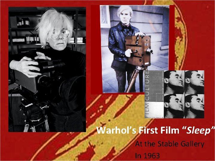 Warhol’s First Film “Sleep” At the Stable Gallery In 1963 