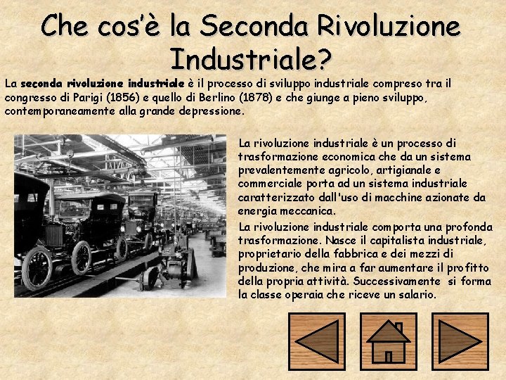 Differenze Tra La Prima E La Seconda Rivoluzione Industriale Istituto Comprensivo G B Rubini Seconda Rivoluzione Industriale