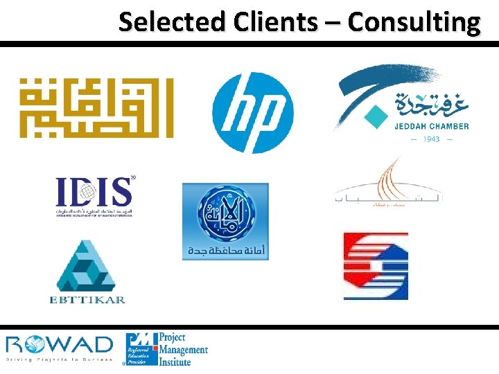 Selected Clients – Consulting 