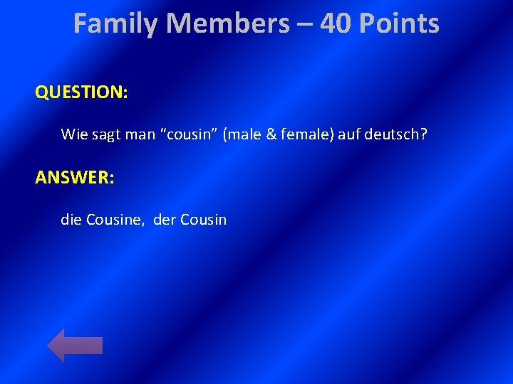 Wie Schreibt Man Cousin Auf Deutsch Familie Family Members Phrases Translations Chapter 1 Review