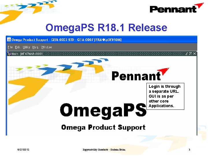 Omega. PS R 18. 1 Release • R 18. 1 is the first Omega.