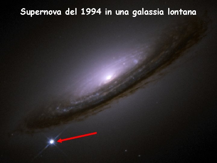 Supernova del 1994 in una galassia lontana 