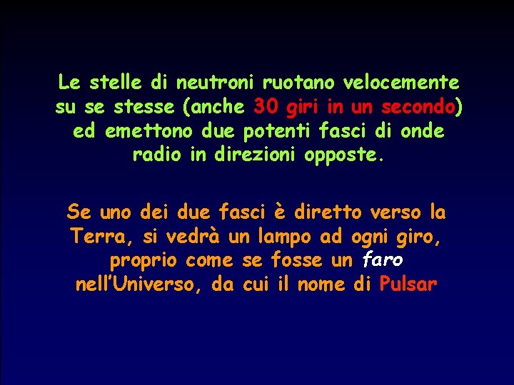 Le stelle di neutroni ruotano velocemente su se stesse (anche 30 giri in un