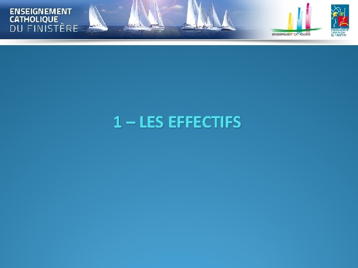 1 – LES EFFECTIFS 