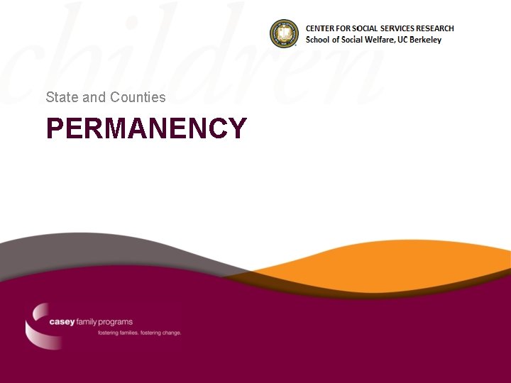 State and Counties PERMANENCY 