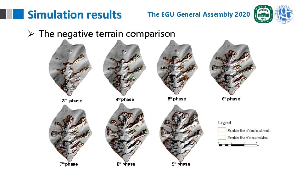 Simulation results The EGU General Assembly 2020 Ø The negative terrain comparison 3 rd