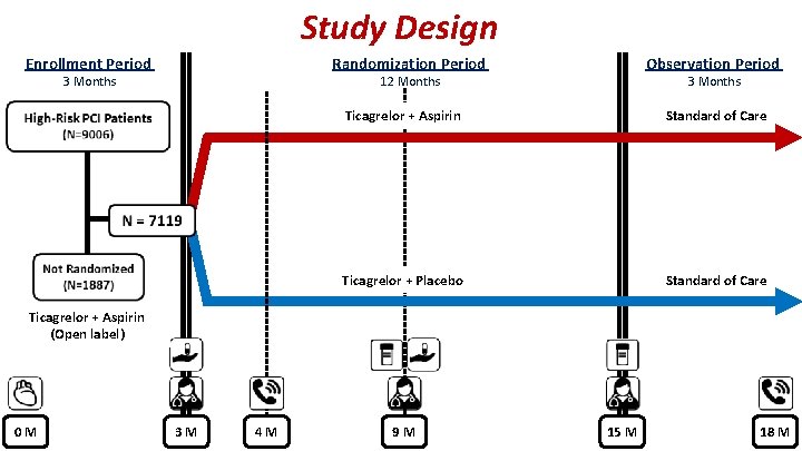 Study Design Enrollment Period Randomization Period 3 Months Observation Period 12 Months 3 Months