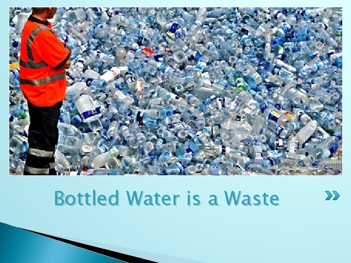 Bottled Water is a Waste 
