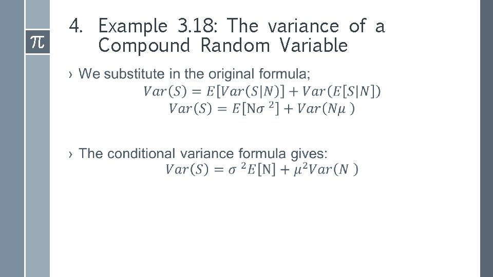 4. Example 3. 18: The variance of a Compound Random Variable › 4. Example 3. 18: The variance of a Compound Random Variable ›