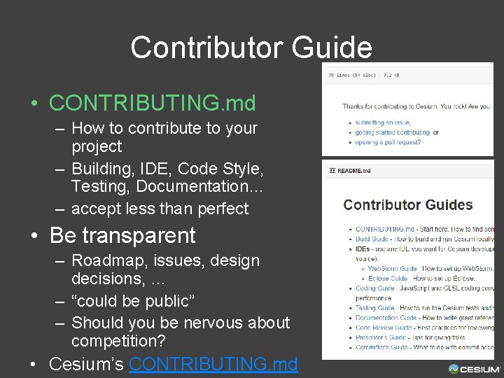 Contributor Guide • CONTRIBUTING. md – How to contribute to your project – Building,
