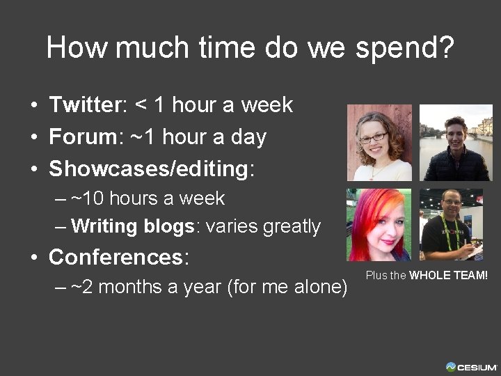 How much time do we spend? • Twitter: < 1 hour a week •