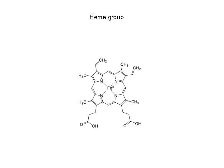 Heme group 