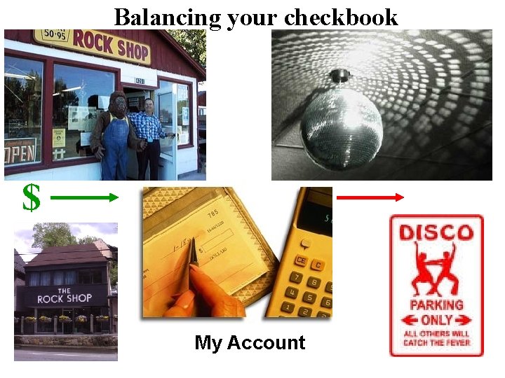 Balancing your checkbook $ My Account 