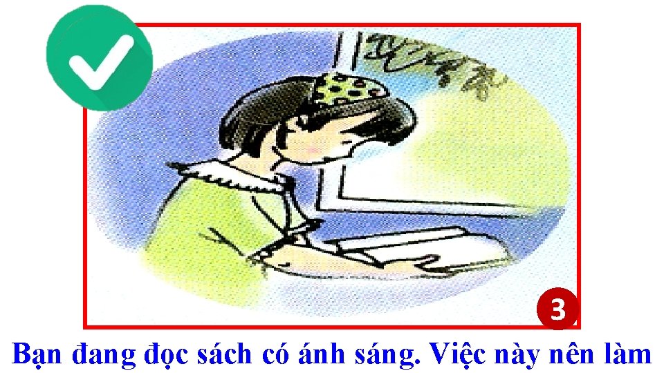 3 Bạn đang đọc sách có ánh sáng. Việc này nên làm 3 Bạn đang đọc sách có ánh sáng. Việc này nên làm