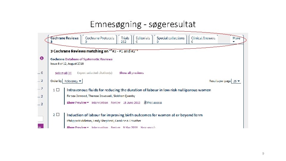 Emnesøgning - søgeresultat 9 