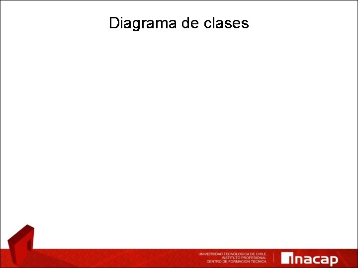 Diagrama de clases 