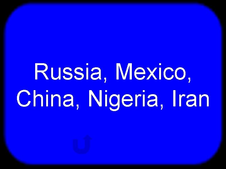 T Russia, Mexico, China, Nigeria, Iran Scoreboard 