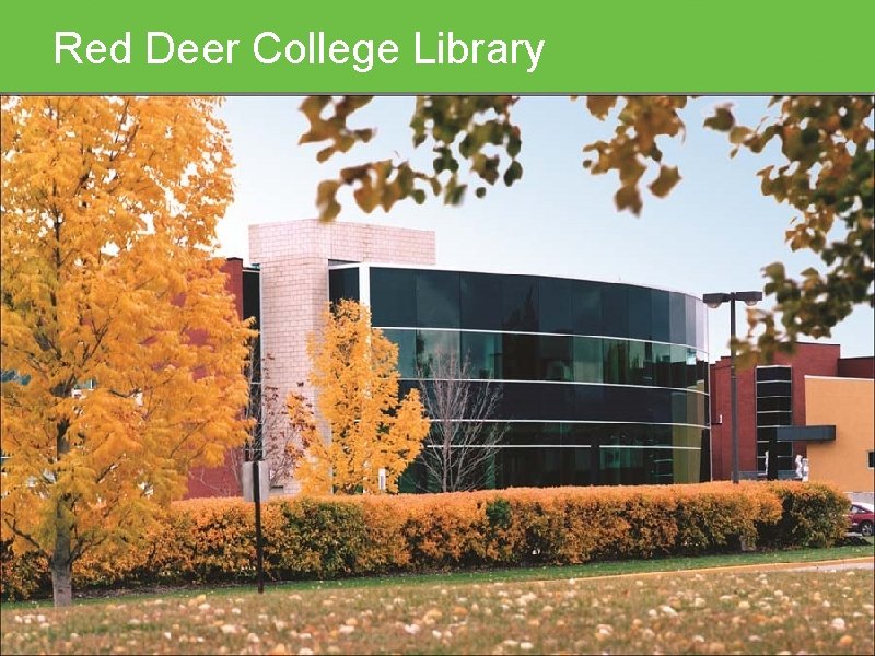 Red Deer College Library 