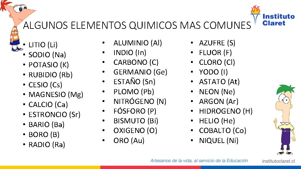 ALGUNOS ELEMENTOS QUIMICOS MAS COMUNES • • • LITIO (Li) SODIO (Na) POTASIO (K)