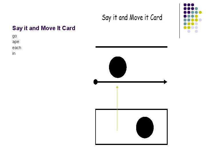 Say it and Move It Card go ape each in 