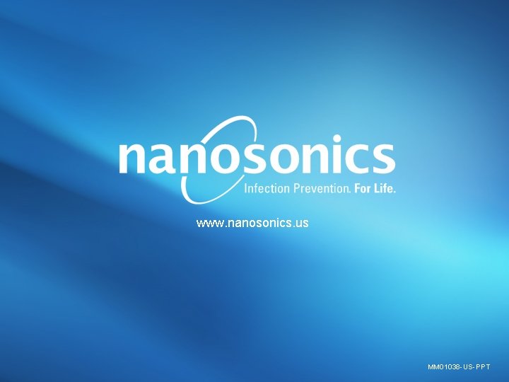 www. nanosonics. us MM 01038 -US-PPT 