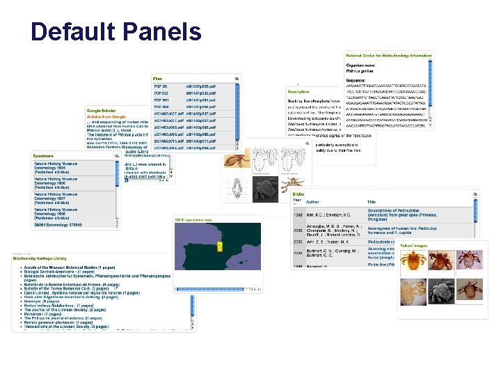 Default Panels 