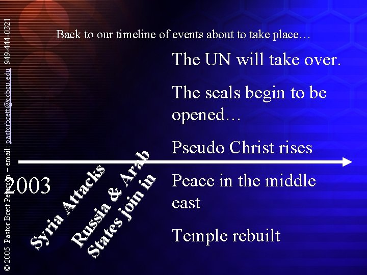 The UN will take over. The seals begin to be opened… Sy ria At