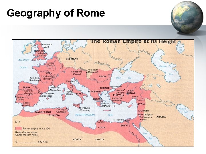 Geography of Rome 