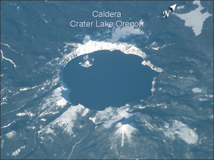 Caldera Crater Lake Oregon 