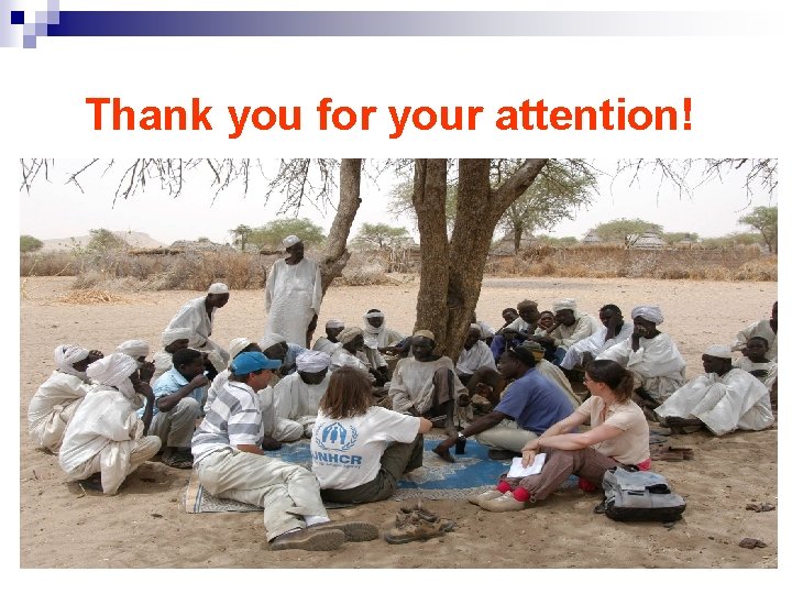 Thank you for your attention! 