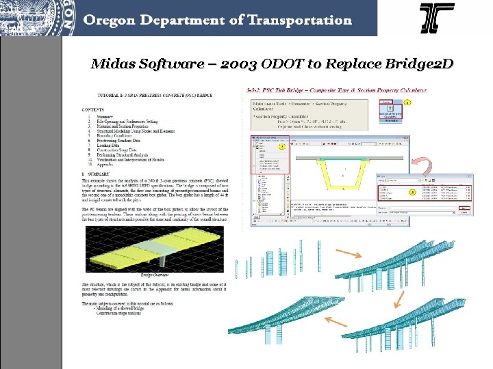 Midas Software – 2003 ODOT to Replace Bridge 2 D 