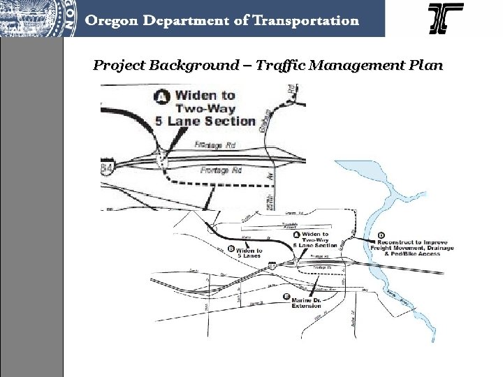 Project Background – Traffic Management Plan 