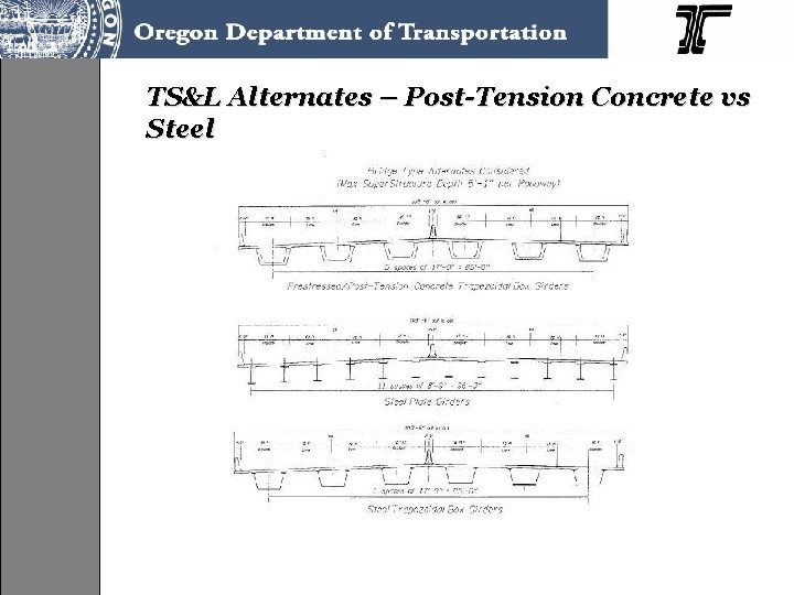 TS&L Alternates – Post-Tension Concrete vs Steel 
