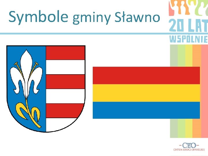 Symbole gminy Sławno 