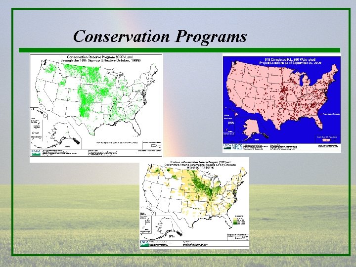 Conservation Programs 