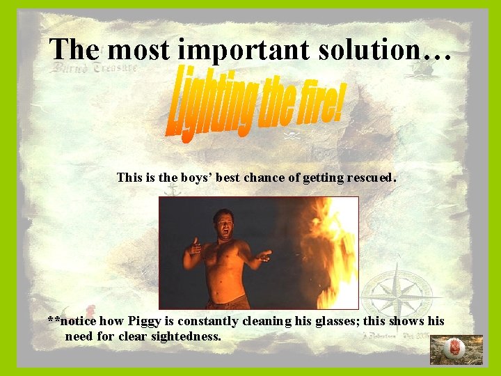 The most important solution… This is the boys’ best chance of getting rescued. **notice