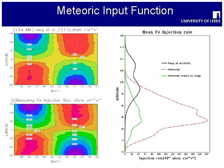 Meteoric Input Function 