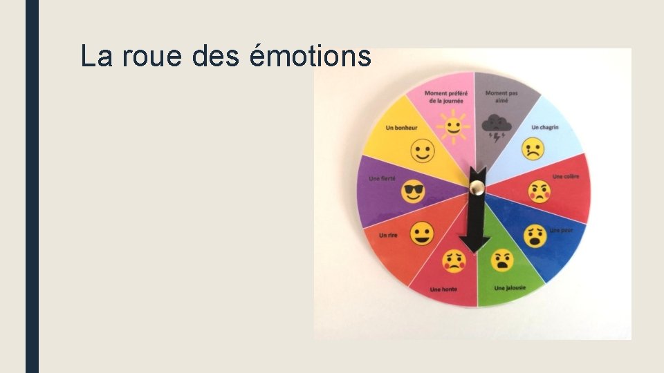 La roue des émotions 
