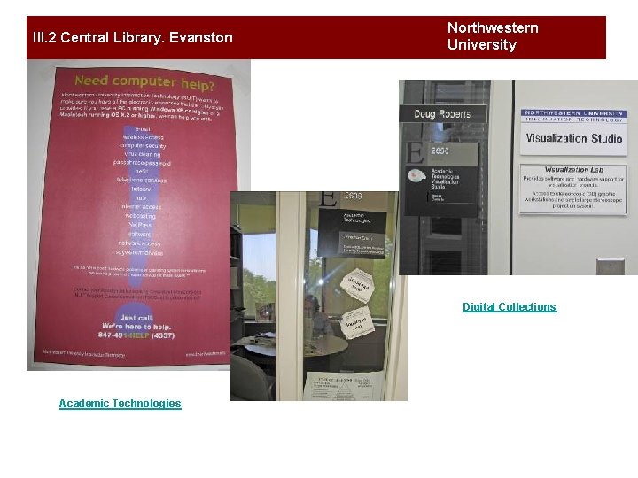 III. 2 Central Library. Evanston Northwestern University Digital Collections Academic Technologies 