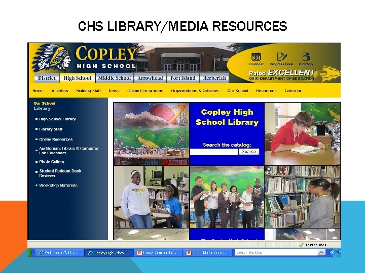 CHS LIBRARY/MEDIA RESOURCES 